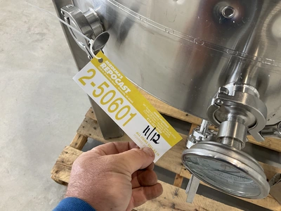 Used PSYCHO BREW JACKETED CONICAL FERMENTER/UNITANK 10BBL Dish & Cone Bottom Tanks Michigan US | Miedema Asset Management Group #1580147