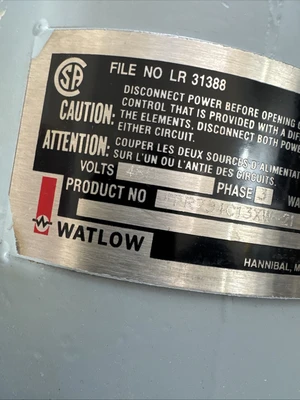 USED Watlow FPR734C13XW-21