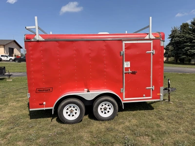 Used 1999 HAULMARK GC612BT  6' X 12' Box Trailers Michigan US | Miedema Asset Management Group #1437121