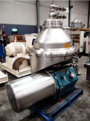 Alfa-Laval BRPX 418 SFV-34C clarifier, 316SS.