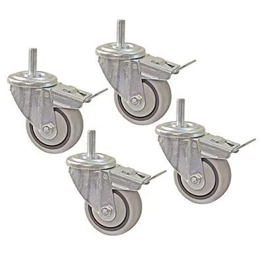 3" Dual-Locking Casters (Set of 4)