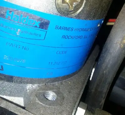 USED BARNES ROTARY LIFT TABLE