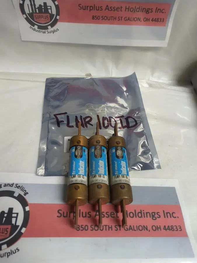 Used LITTELFUSE FLNR100ID Miscellaneous Equipment (Electrical & Power) | Surplus Asset Holdings #1189275