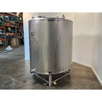 Used 700 Gallon Cherry-Burrell Stainless Steel Liquid Tank