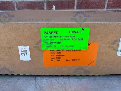 NEW MASTERFLEX I/P 89 NORPRENE HIGH-PERFORMANCE PRECISION PUMP TUBING 25 FT, 25MM