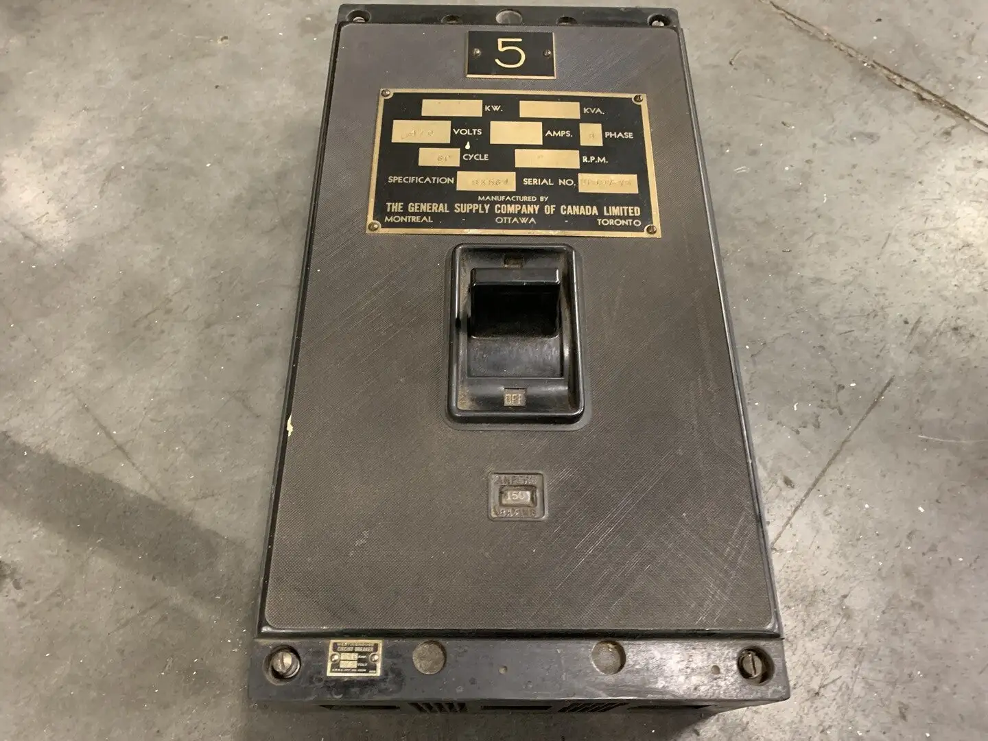 USED WESTINGHOUSE 8K564