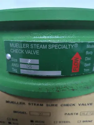 New | in-Stock MUELLER M6740588 Pump & Valve Parts Ohio US | Surplus Asset Holdings #1265681