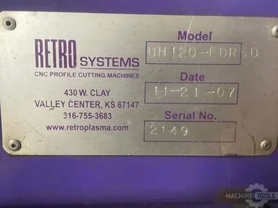 USED 2007 RETRO SYSTEMS ULTRA HORNET MODEL 120-EDR5D