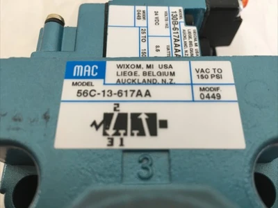 NEW MAC VALVE 56C-13-617AA
