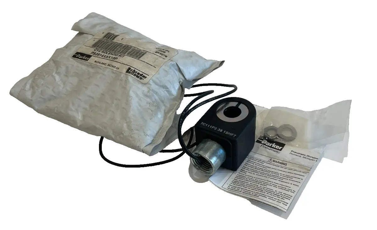 NEW PARKER 7C111P3-38-1SHF7 CYC SOLENOID KIT PS3914XXX15P 7C111P3381SHF7