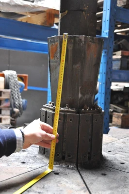 USED HAEUSLER HEAVY DUTY TUBE END FORMING