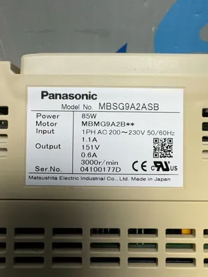 PANASONIC MBSG9A2ASB Electrical/PLC/Automation | ESS Industrial Equipment Sales (8)