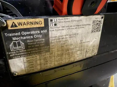 New | in-Stock HYSTER S70FT Misc Forklifts Pennsylvania US | Global Equipment International, LLC #296236