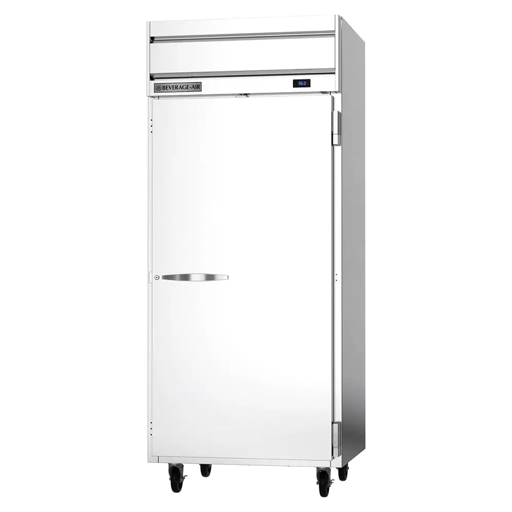 Beverage-Air HR1WHC-1S 35" One Section Reach In Refrigerator, (1) Right Hinge Solid Door, 115v