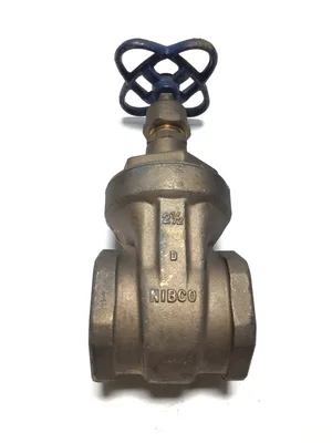 NIBCO T-113 2-1/2″ Bronze Gate Valve Threaded 125 WSP