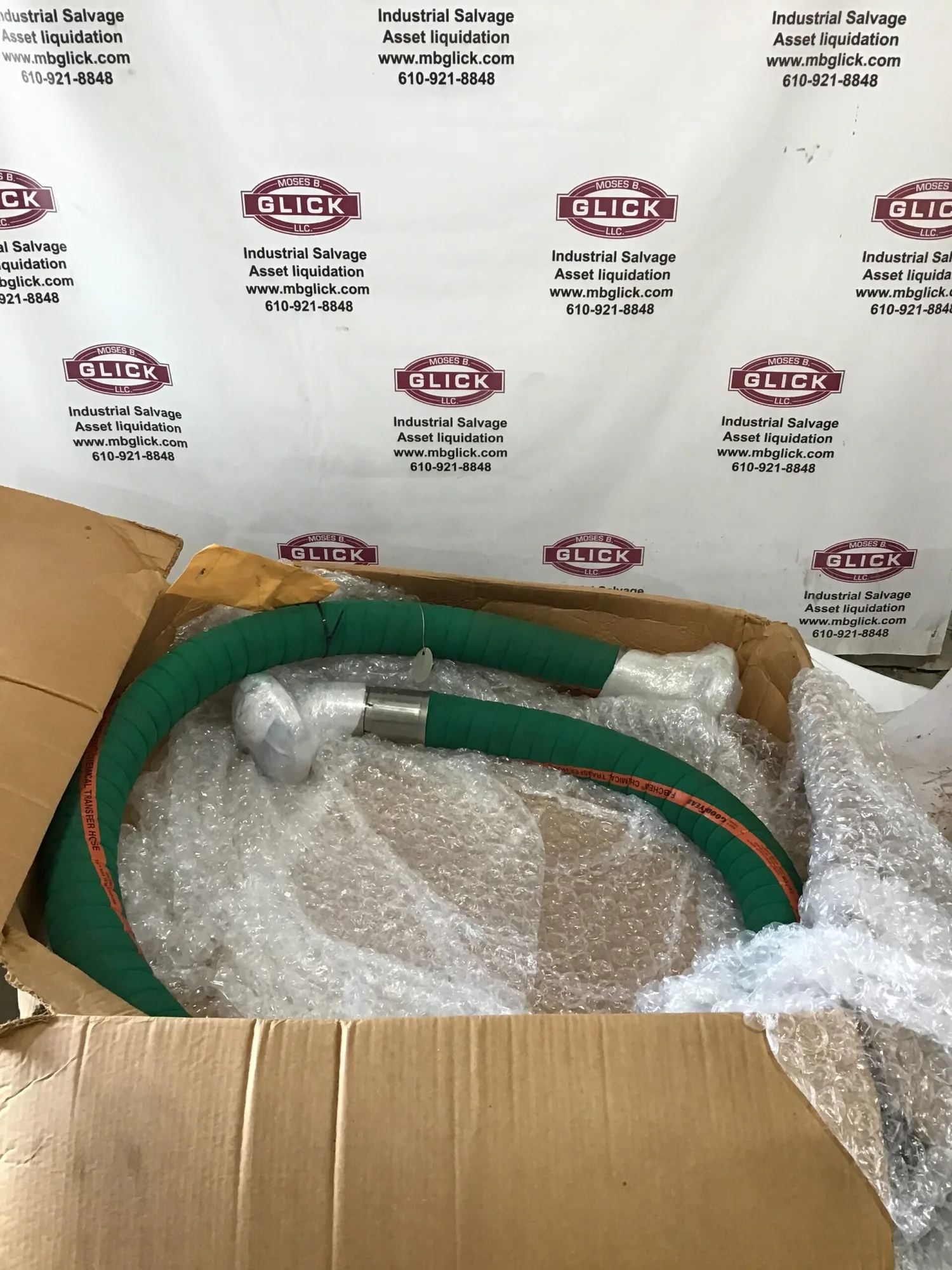 GOODYEAR FABCHEM CHEMICAL TRANSFER HOSE 200 PSI 150° MAX TEMP