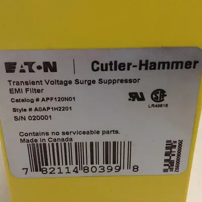NEW CUTLER HAMMER APF120N01