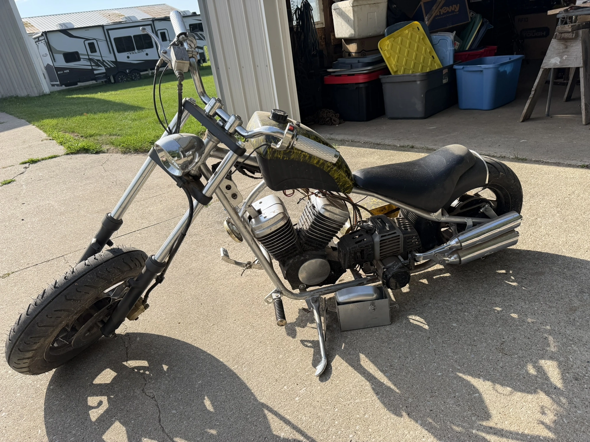 Used SINGLE CYLINDER MINI CHOPPER Motorcycles (Misc) Michigan US | Miedema Asset Management Group #1313759