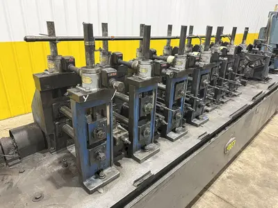 9 STAND x 2" YODER M2 ROLLFORMER, 6 STAND & 3 STAND BASE: YOBRO #24317