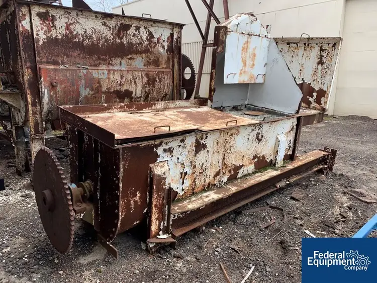 Used N/A 60 Cu Ft Carbon Steel Ribbon Blender Ribbon Blenders Ohio US | Federal Equipment Company #126170