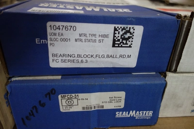 Used SEAL MASTER _UNKNOWN_ Bearings Ohio US | Aucto #1306651