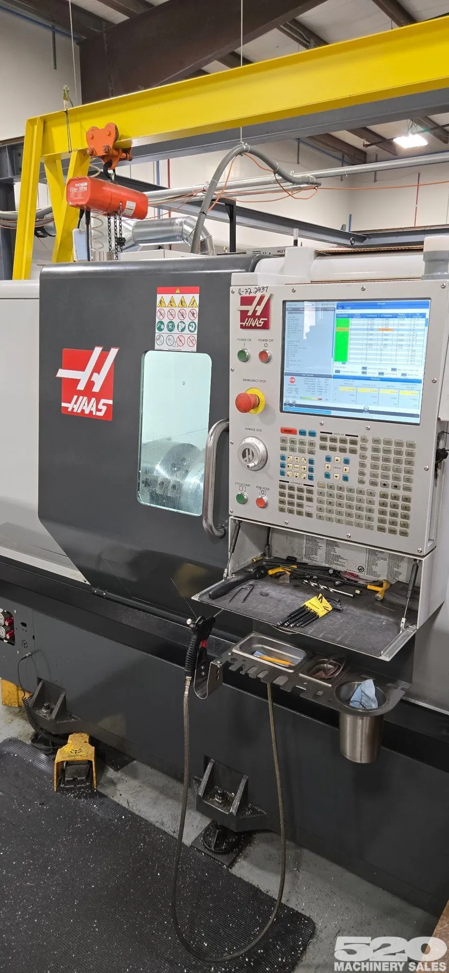 2019 Haas ST35 CNC Turning Center With Programmable Tailstock