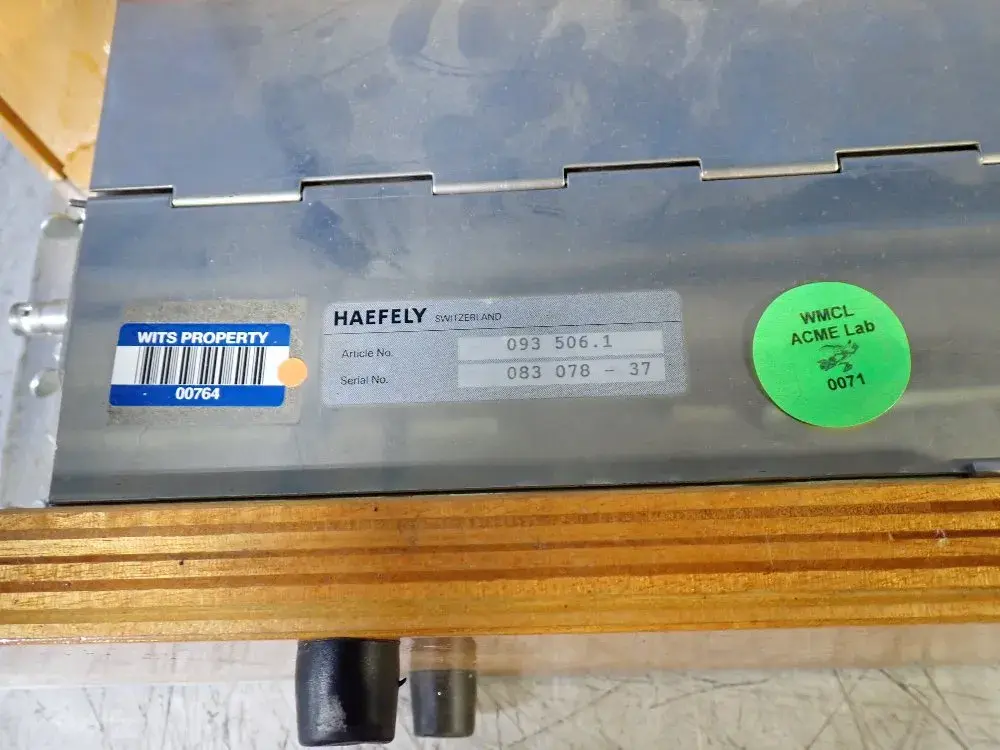 USED HAEFELY 093 506.1