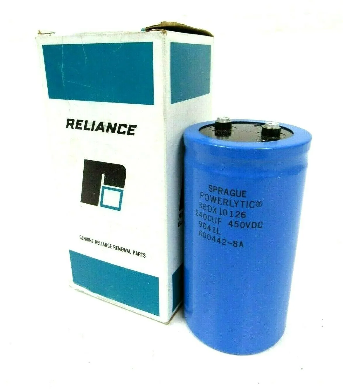 NEW RELIANCE ELECTRIC 600442-8A CAPACITOR 6004428A
