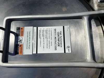 North Star 755 XP perforate basket centrifuge, 304SS.