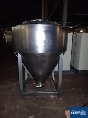 USED L.B. Bohle 2000 Liter LB Bohle Bin, S/S