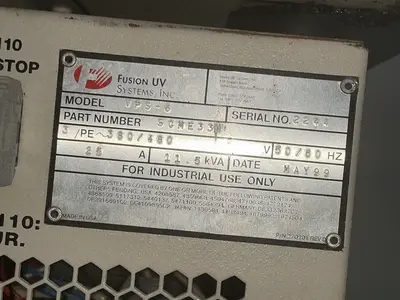 Used FUSION UV SYSTEMS, INC. _UNKNOWN_ UV Curing Systems Ohio US | HGR 24 #1547066