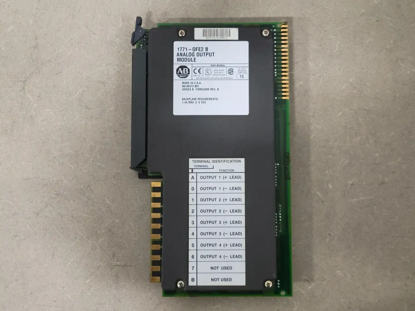 NEW ALLEN BRADLEY 1771-OFE2-B