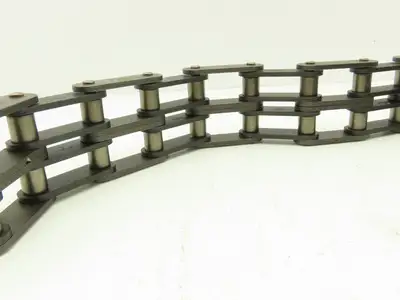 RF2060-2 Double Strand Roller Chain 1-1/2" Double Pitch 2" Wide 10' Length
