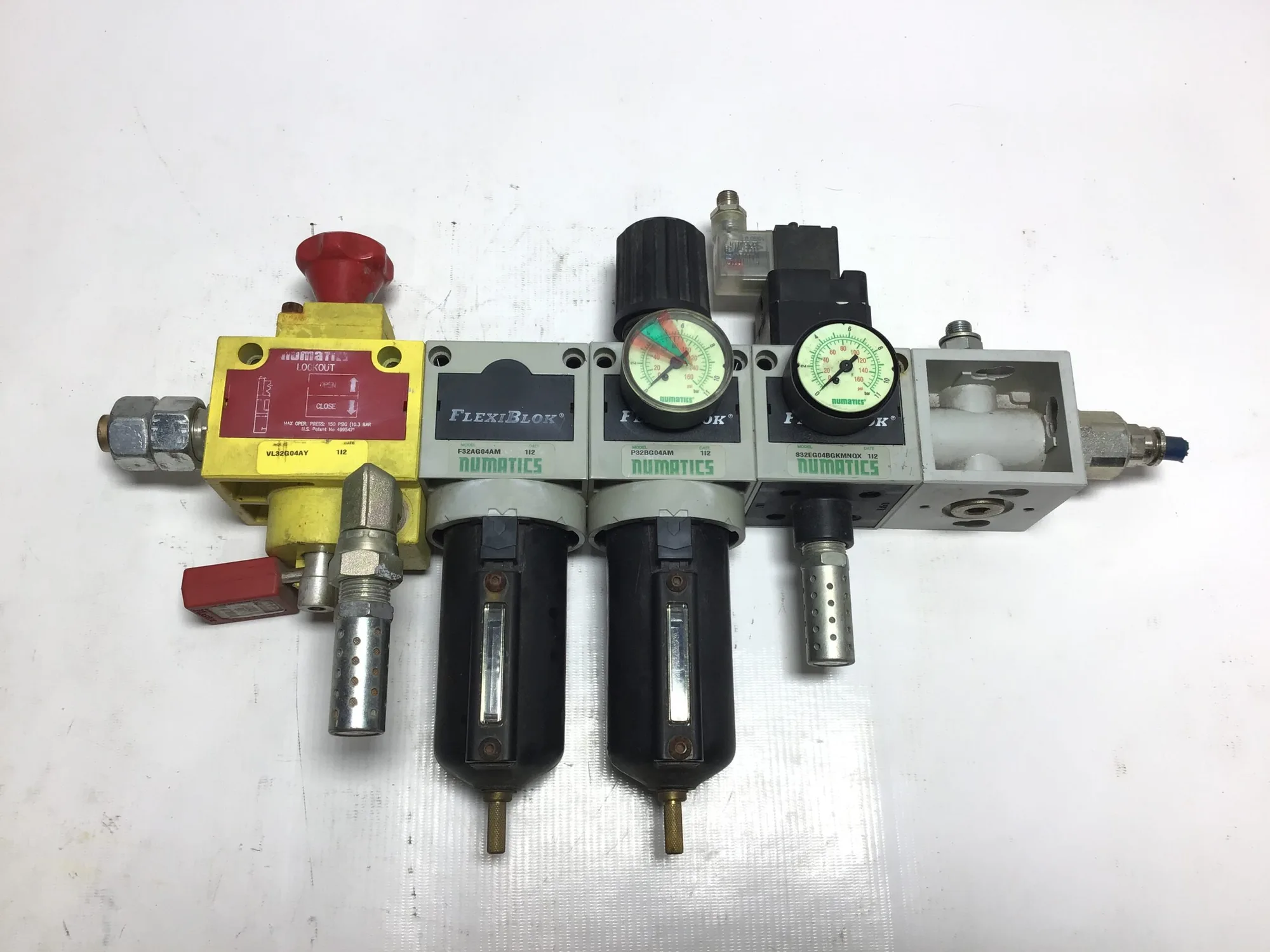 Numatics VL32G04AY/F32AG04AM/P32BG04AM/S32EG04BGKMNQX Lockout Valves/Pneumatic Filters