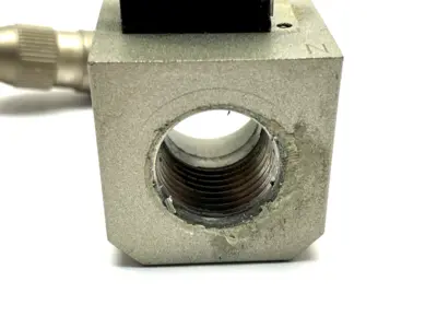 IS1000 | SMC  Pressure Switch on Spacer Block - Used