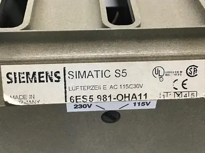 USED SIEMENS 6ES5 981-OHA11
