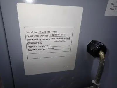 USED SIMCO ION 84 CABINET OEM