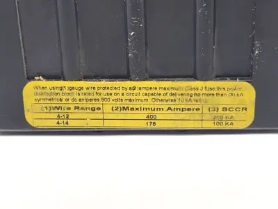 Used COOPER BUSSMANN PDB321-2 Terminal Blocks | Maverick Industrial Sales #1120145