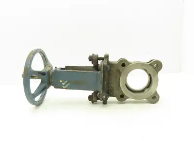 DeZurik 9258997 3" Knife Gate Valve 304 SS Rising Stem Fig. 824