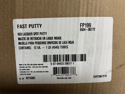Lot of Fast Puddy, Shrink Bands, & Filter Set