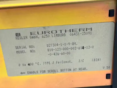 USED EUROTHERM 810-123-000-002-614-12-0-0-426-60-00