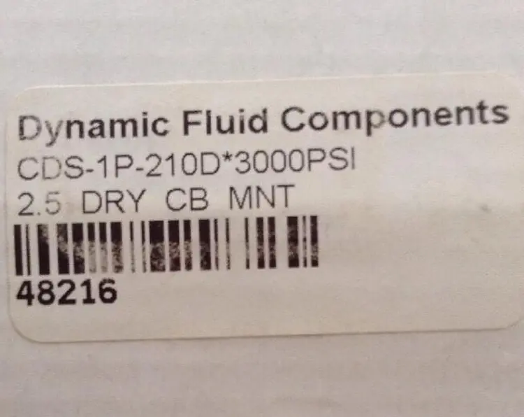 New | in-Stock DYNAMIC FLUID COMPONENTS CDS-1P-210D*3000PSI Universal Pressure Meters | Surplus Asset Holdings #1216810