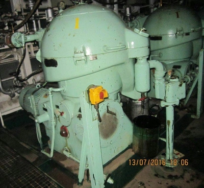 (2) Westfalia OSB 35-0136-066 oil purifiers, SS.