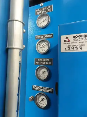 Used 2007 Rogers Machinery Company 30-RMC-MG30-100 High Pressure Air Compressors Oregon US | [EZ] EZ Systems #1281244