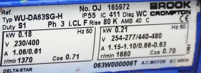Alfa-Laval EMMIE MIB 303S-13/33 oil purifier module.