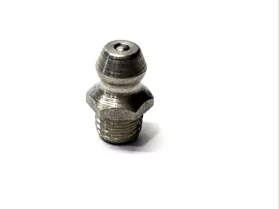 1293K21 | Grease Fitting, Striaght, 303 SS, 1/4"-28 SAE-LT Male, 17/32" OAL, 5-PK - New Other