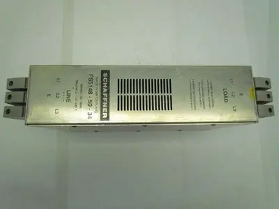 Schaffner FS5148-50-34 Line Filter Module 480VAC/50-60HZ 50A