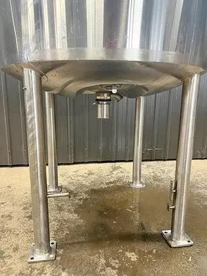 🔴 Heading to Auction May 27 - Used 550 Gallon Tank (Reactor), 316 Stainless Steel, Full Vacuum