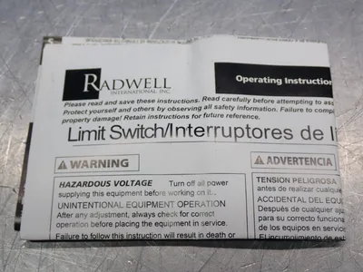 NEW RADWELL RAD00580