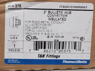 NEW THOMAS & BETTS 375